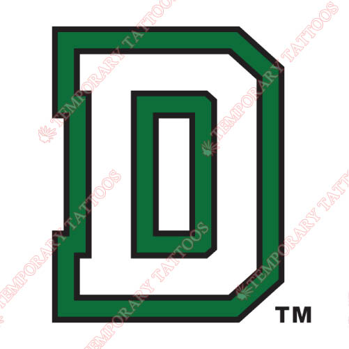 Dartmouth Big Green Customize Temporary Tattoos Stickers NO.4218